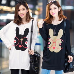 2018春秋季新款女裝長袖T恤 圓領百搭設計，廠家批發首選